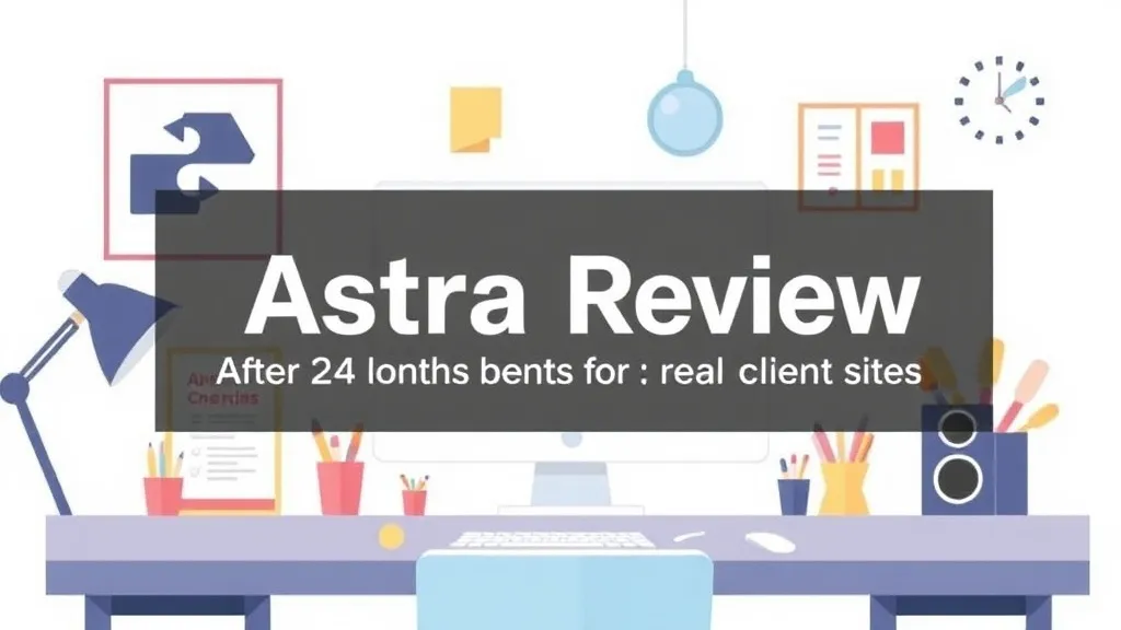 Astra Theme Review After 24 Months on Real Client Sites