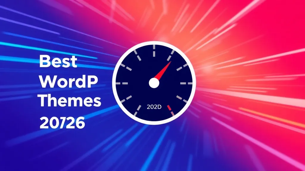 Best WordPress Themes for Speed in 2026