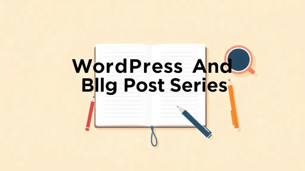 WordPress And Blog Post Series Organization