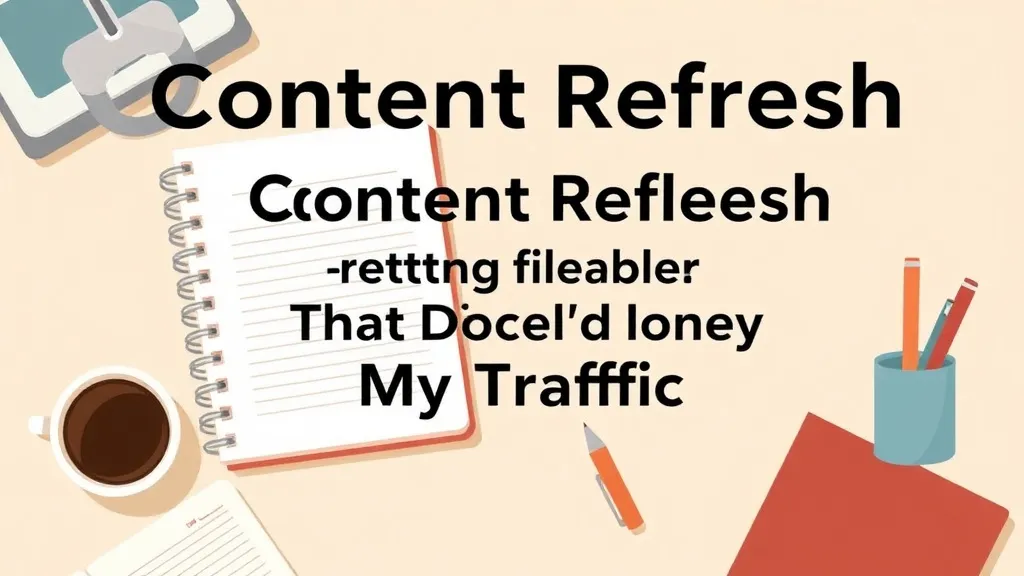 Content Refresh Strategy That Doubled My Traffic