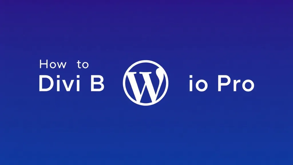 How to Use Divi Builder Like a Pro