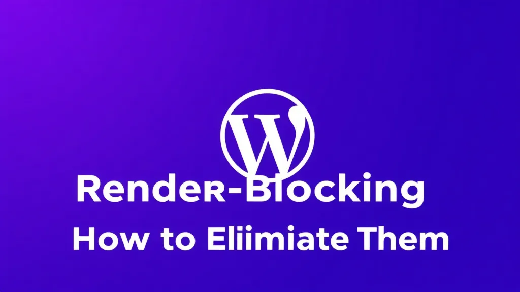 Render-Blocking Resources: How to Eliminate Them