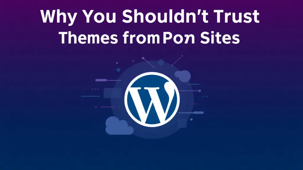 Why You Shouldn't Trust Free Themes from Random Sites
