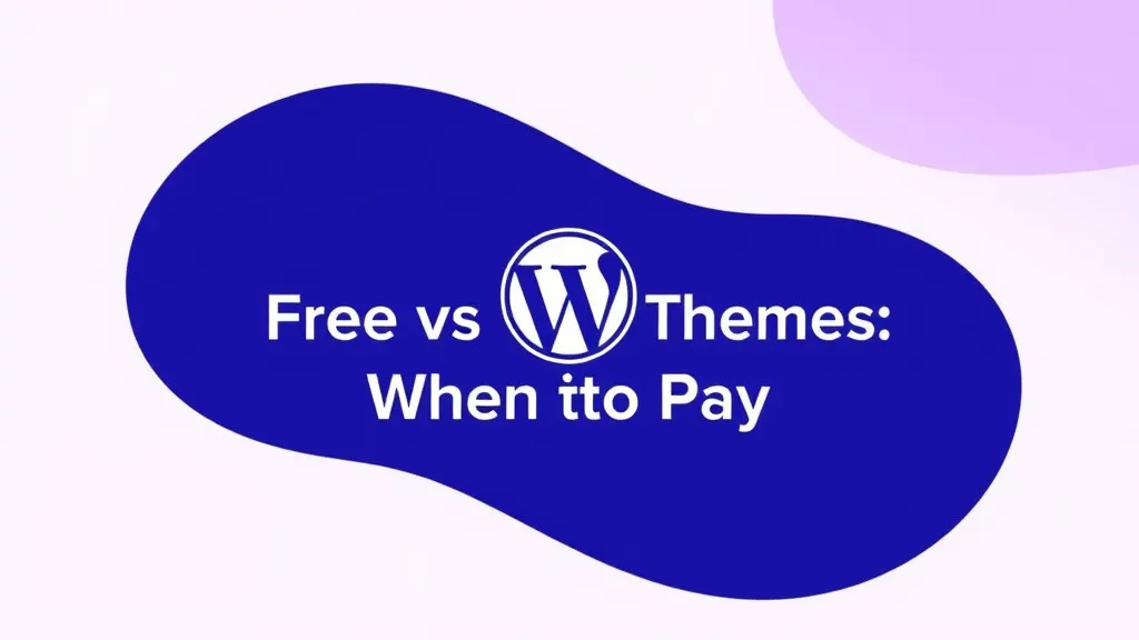 Free vs Paid WordPress Themes: When to Pay