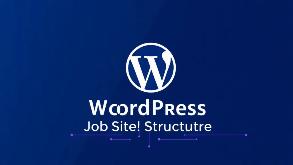 WordPress For Job Board Site Structure