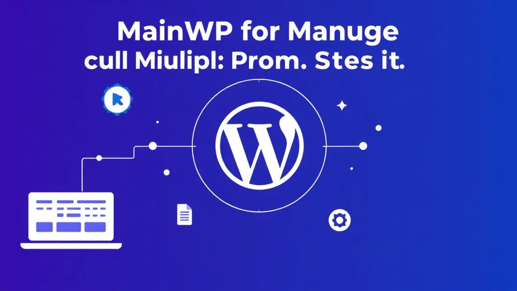 MainWP for Managing Multiple WordPress Sites