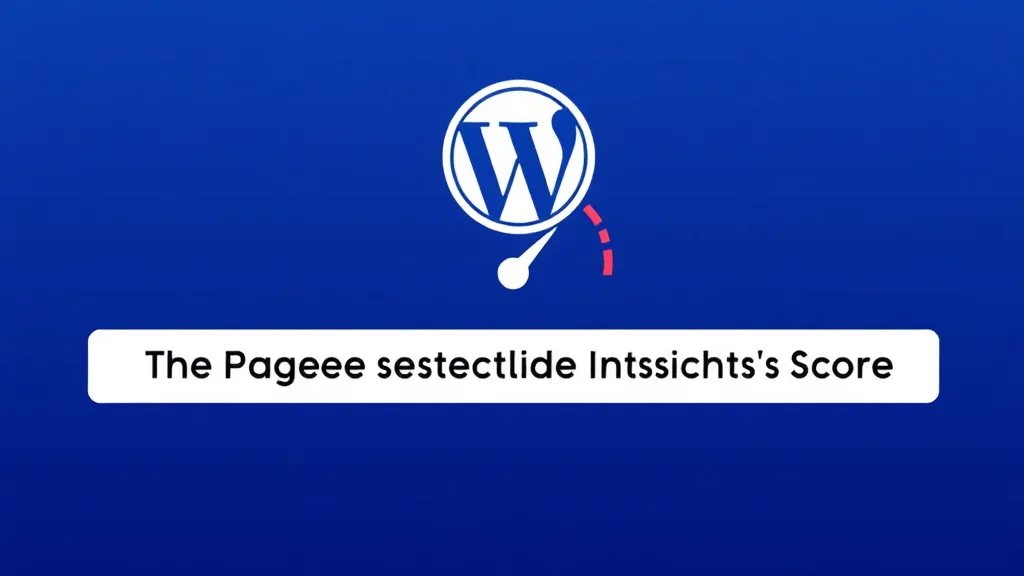 The PageSpeed Insights Score That Actually Matters