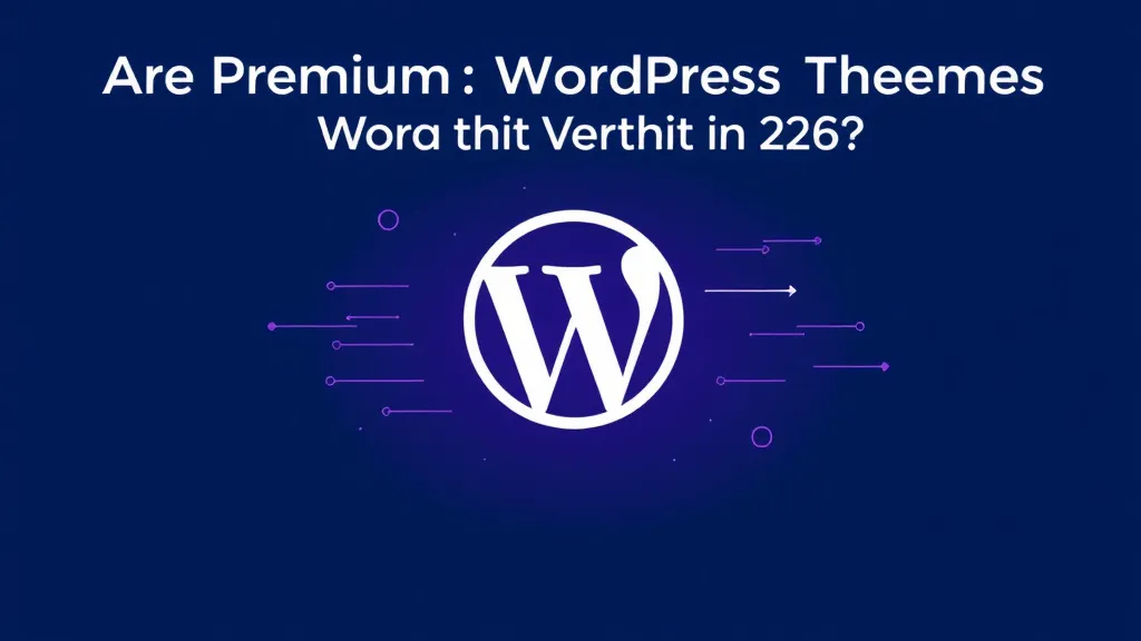 Are Premium WordPress Themes Worth It in 2026?