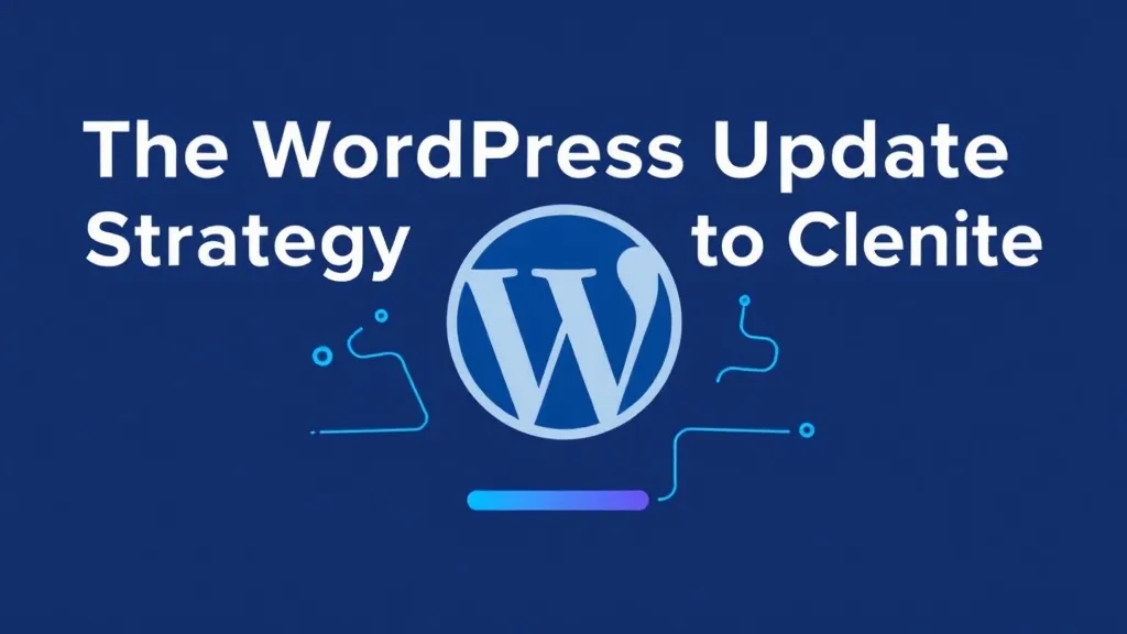 The WordPress Update Strategy I Use for Client Sites