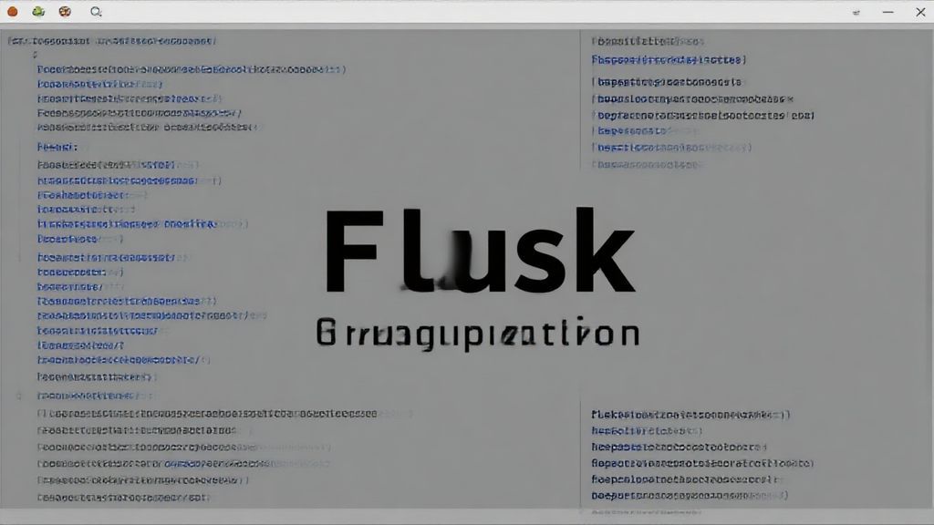 Flask Blueprint Organization Guide